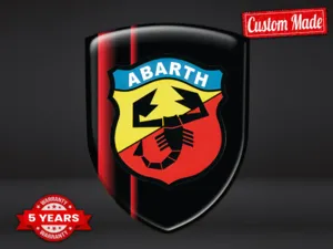 Fiat Abarth Autoabzeichen Sportlich Stilvoll Maximal Robust